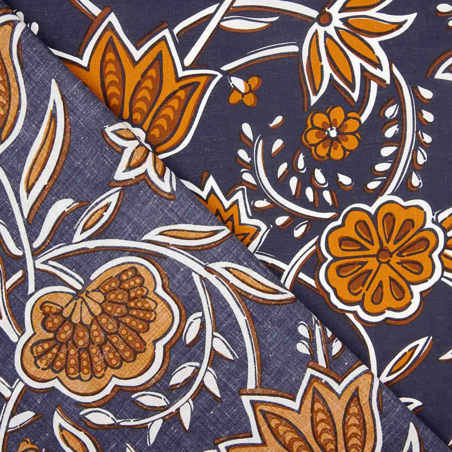 Popeline de algodão Jaipur Teja - Ribes y Casals