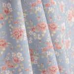 Percal estampado Nuria azul - Ribes y Casals