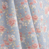 Percal estampado Nuria azul - Ribes y Casals