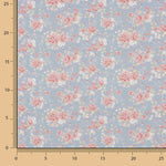 Percal estampado Nuria azul - Ribes y Casals