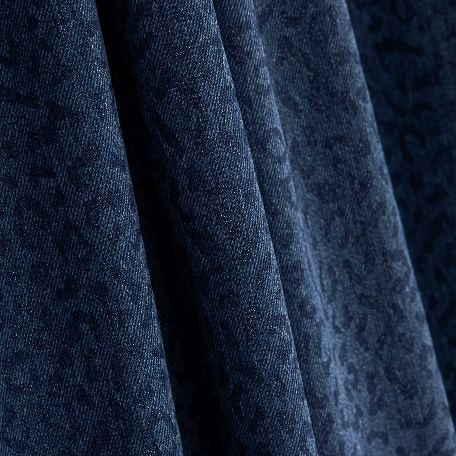 Calças de ganga elásticas Leopardo Azul Índigo - Ribes y Casals