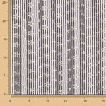 Algodão Bordado Listras Pretas - Ribes y Casals