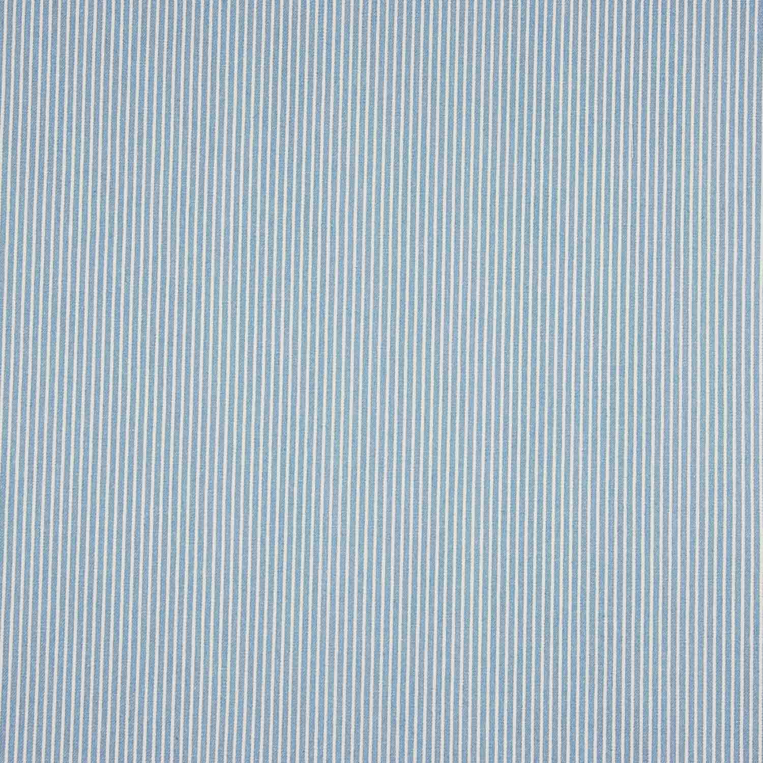 Calças de ganga às riscas azul claro e branco - Ribes y Casals