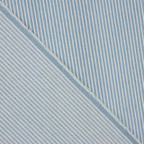 Calças de ganga às riscas azul claro e branco - Ribes y Casals