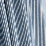 Calças de ganga às riscas azul índigo e branco - Ribes y Casals