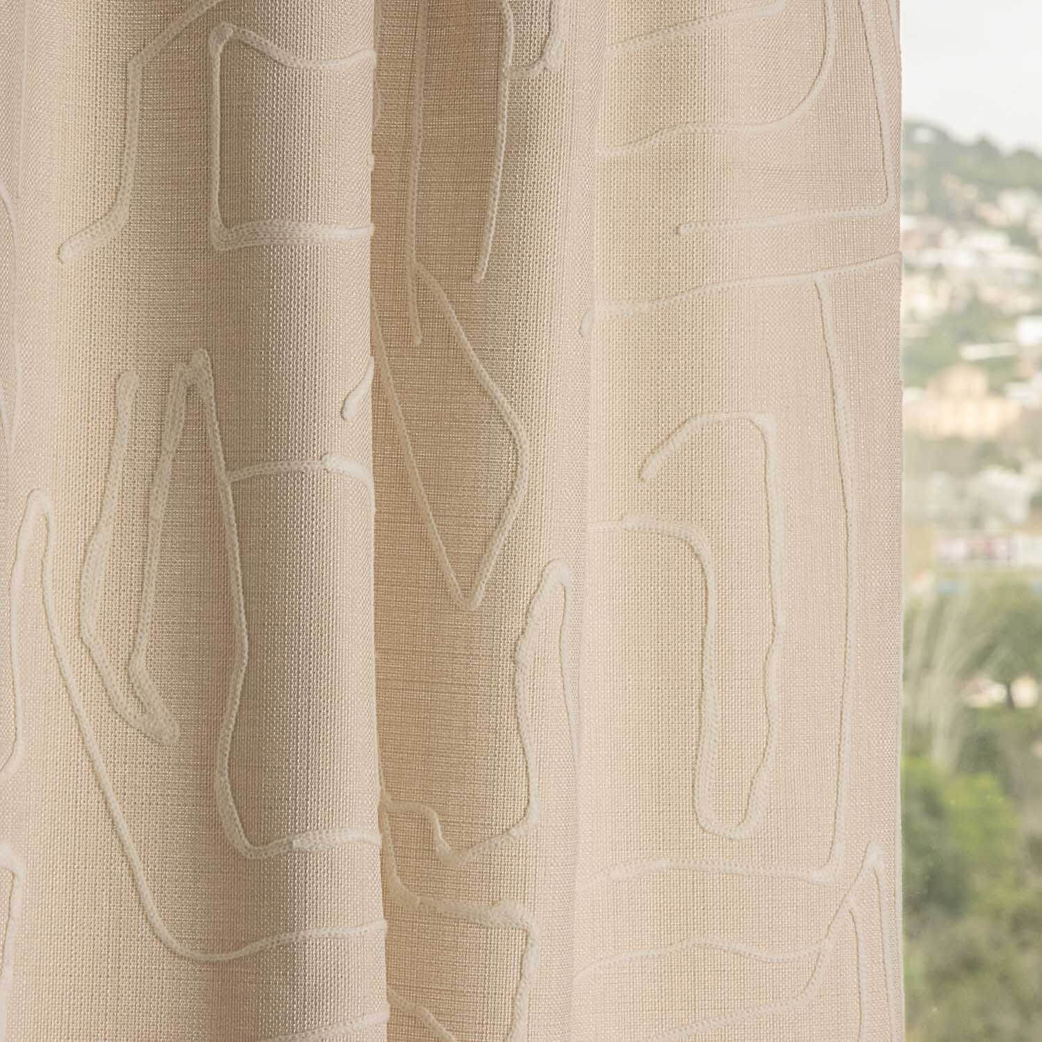 Panamá Bordado Zigi Branco - Ribes y Casals