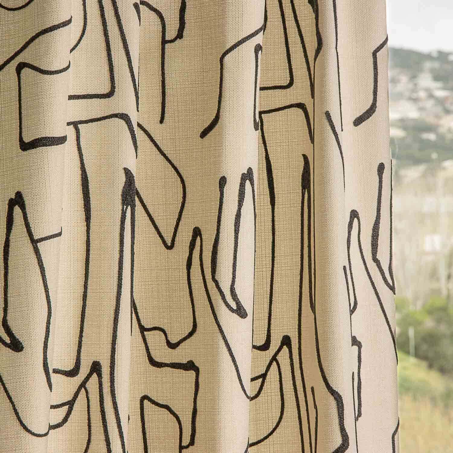 Panamá Bordado Zigi Preto - Ribes y Casals