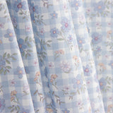 Popeline de algodão Blue Cottage Meadow - Ribes y Casals