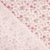 Popeline de algodão Pink Cottage Meadow - Ribes y Casals