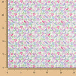 Popeline de algodão Lavender Meadow - Ribes y Casals