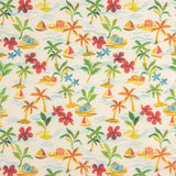 Popeline de algodão Aloha Paradise Sun - Ribes y Casals