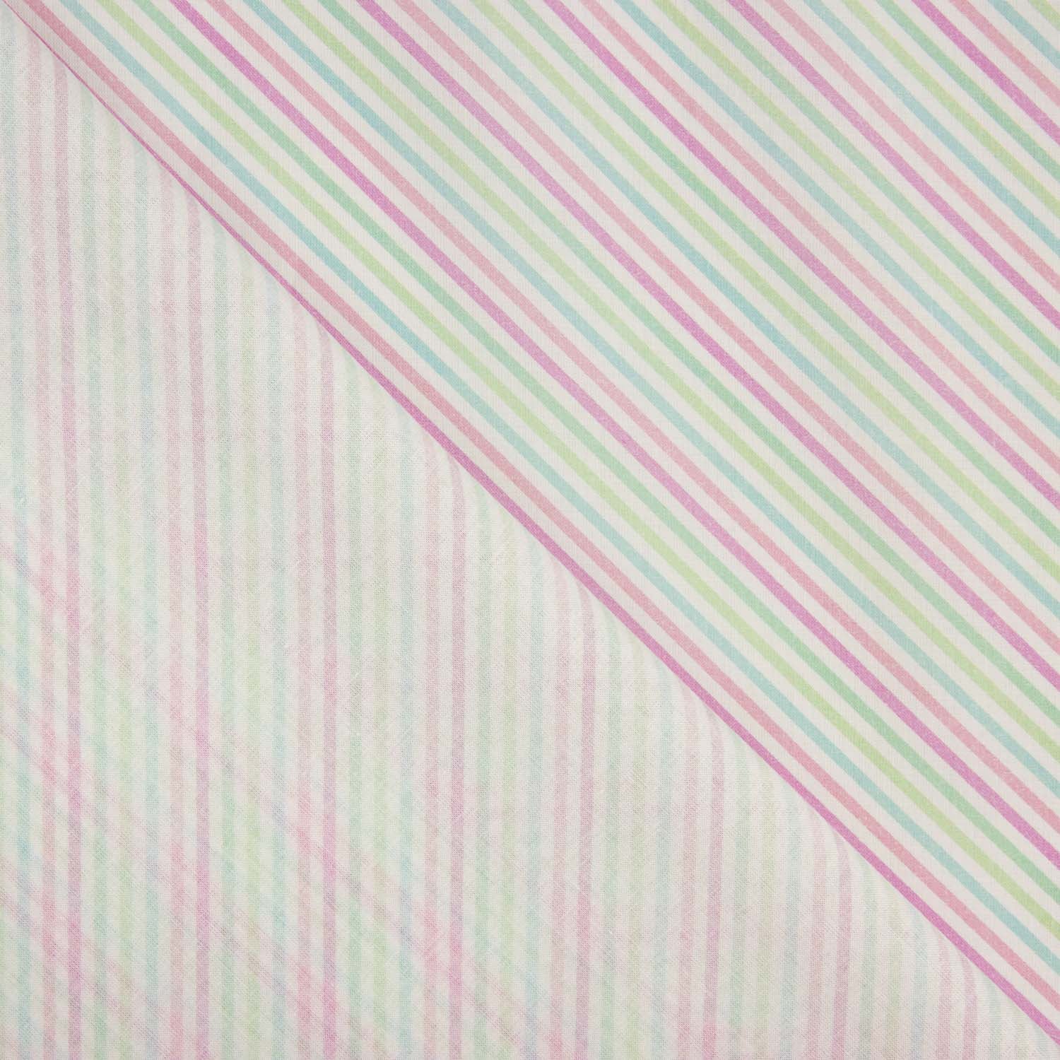 Popeline de algodão Candy Stripes - Ribes y Casals
