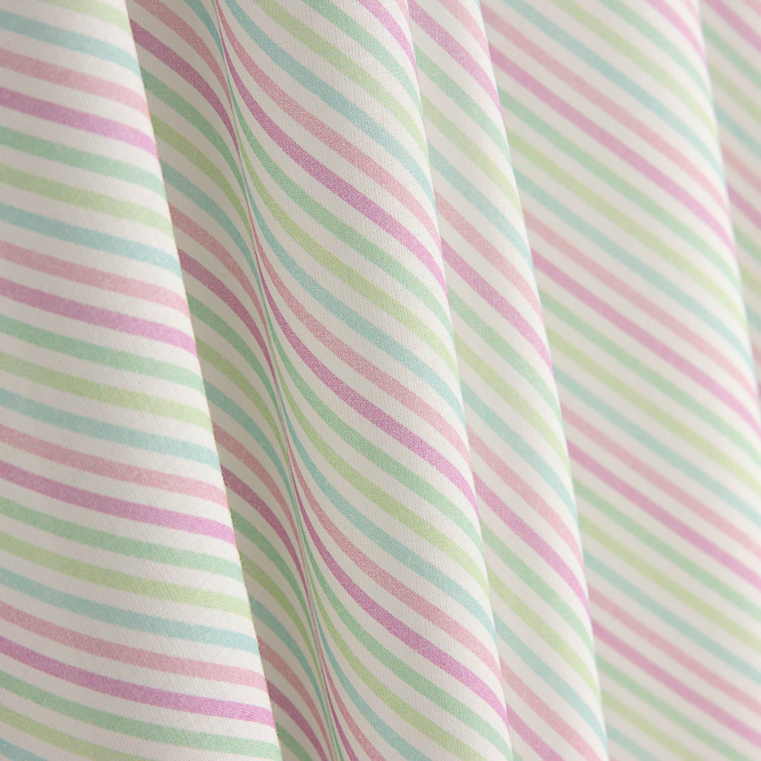 Popeline de algodão Candy Stripes - Ribes y Casals
