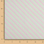 Popeline de algodão Candy Stripes - Ribes y Casals
