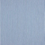 Sarga fina de algodão às riscas azul marinho - Ribes y Casals