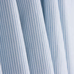 Sarga fina de algodão às riscas mini azul claro - Ribes y Casals