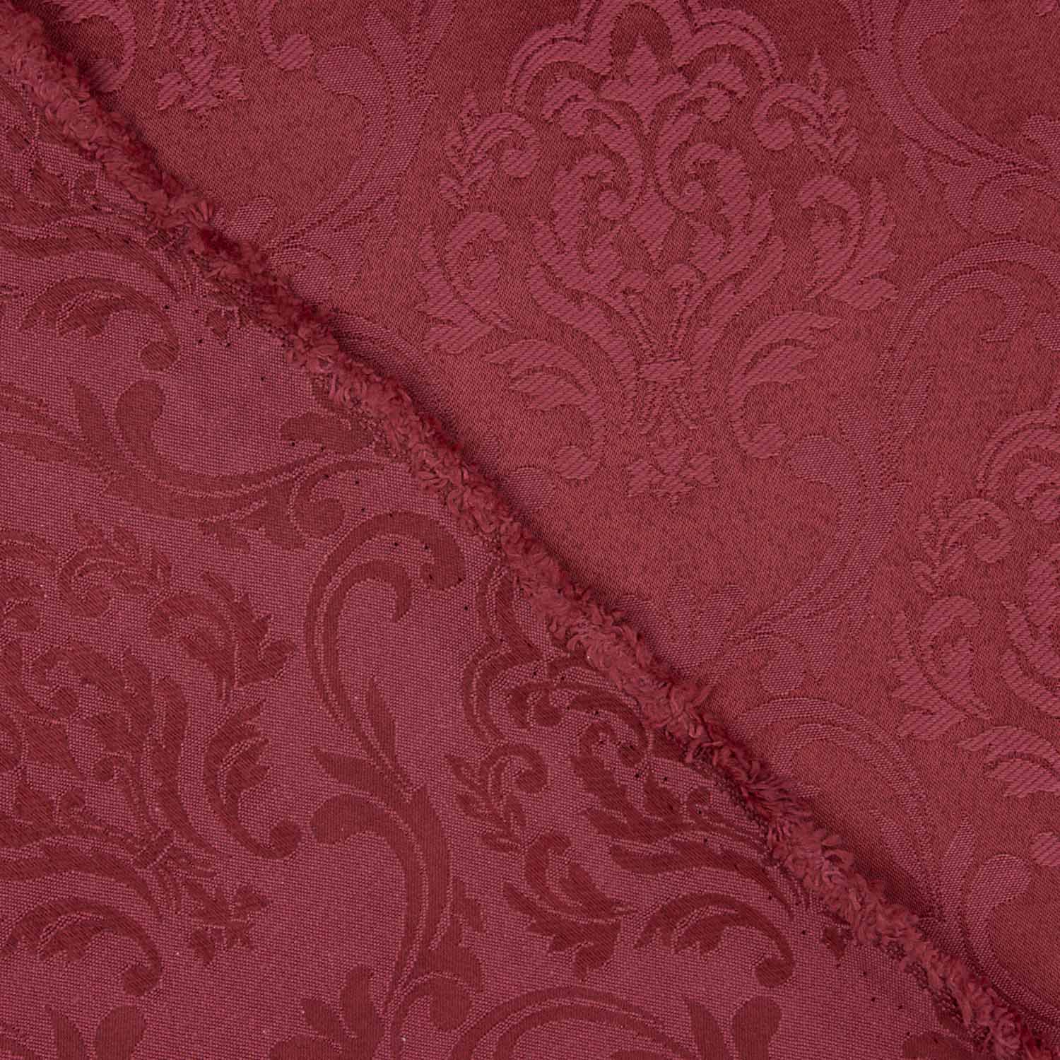 Lona jacquard Pompeya Bordô - Ribes y Casals
