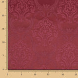 Lona jacquard Pompeya Bordô - Ribes y Casals