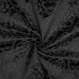 Lona Jacquard Pompeia Preta - Ribes y Casals