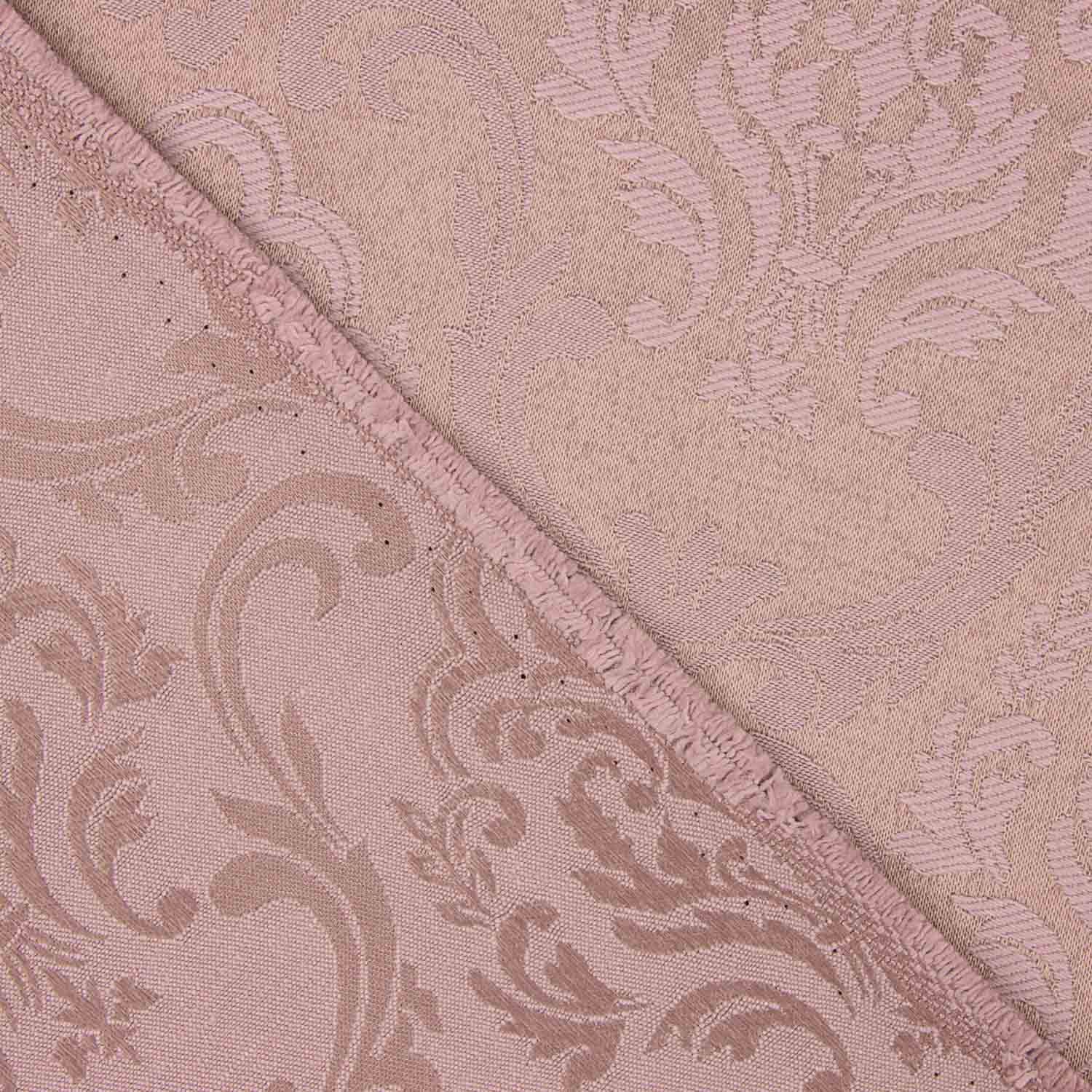 Lona jacquard Pompeia Rosa Ruibarbo - Ribes y Casals