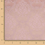 Lona jacquard Pompeia Rosa Ruibarbo - Ribes y Casals
