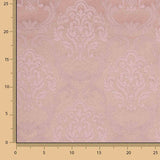 Lona jacquard Pompeia Rosa Ruibarbo - Ribes y Casals