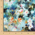 Viscose com Estampado Floral Artístico - Ribes y Casals