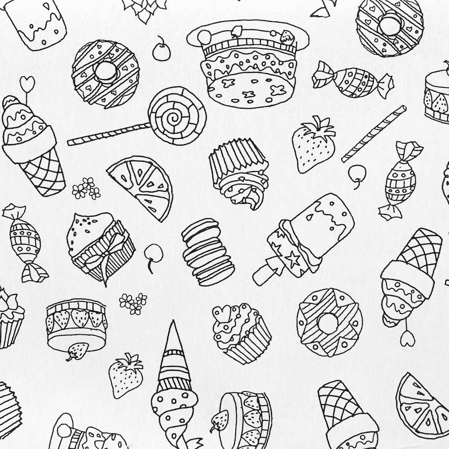 Lona Sweets para Colorir - Ribes y Casals