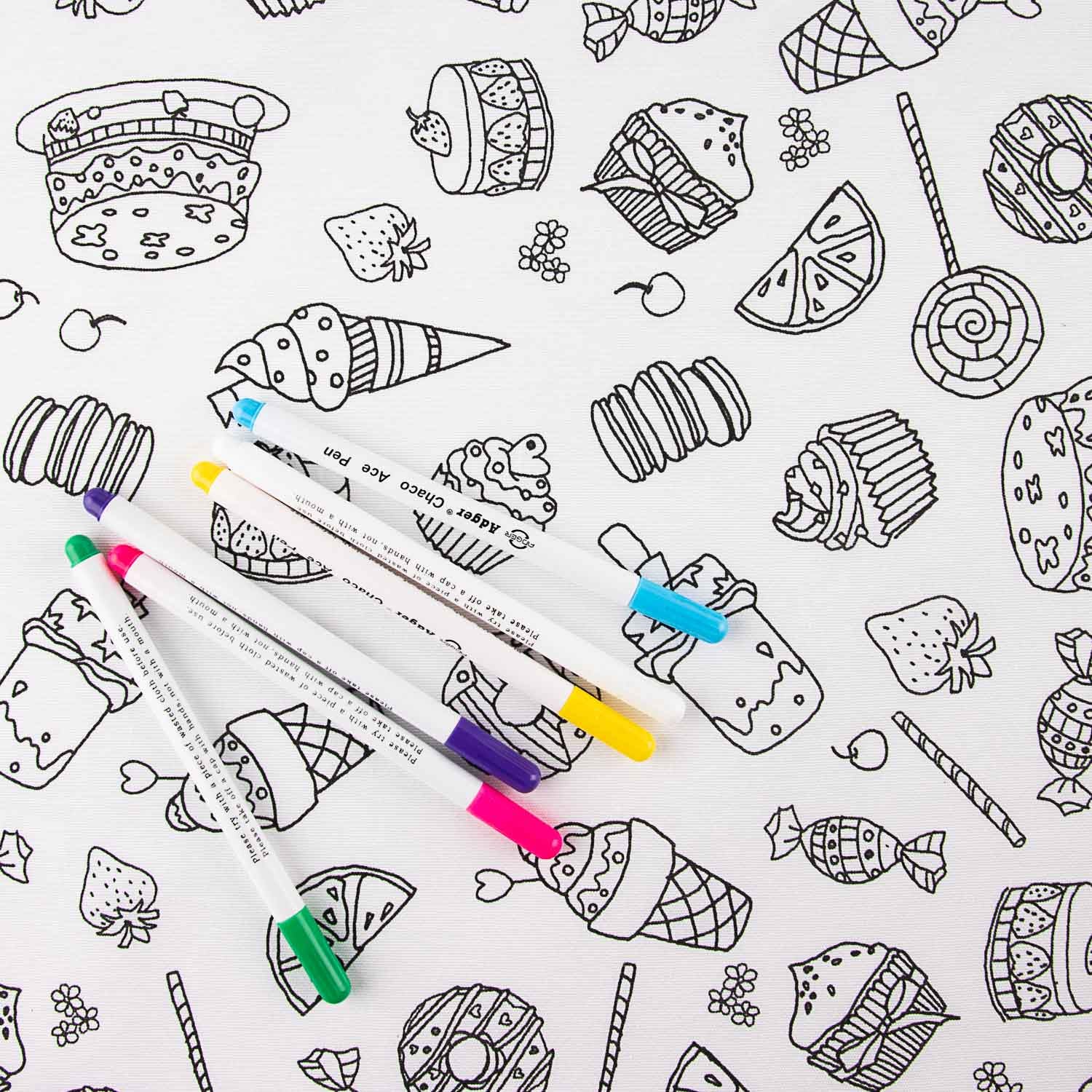 Lona Sweets para Colorir - Ribes y Casals