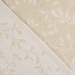Jacquard para Casa Reversível Branco e Natural com Linho - Ribes y Casals