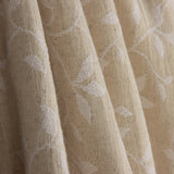 Jacquard para Casa Reversível Branco e Natural com Linho - Ribes y Casals