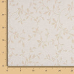 Jacquard para Casa Reversível Branco e Natural com Linho - Ribes y Casals