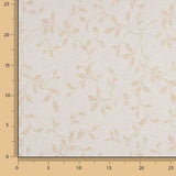 Jacquard para Casa Reversível Branco e Natural com Linho - Ribes y Casals