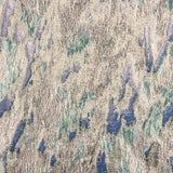 Brocado Lurex com Estampado Abstrato Verde Azul - Ribes y Casals