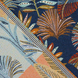 Gobelino Folhas Exóticas Fundo Azul - Ribes y Casals