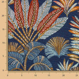 Gobelino Folhas Exóticas Fundo Azul - Ribes y Casals