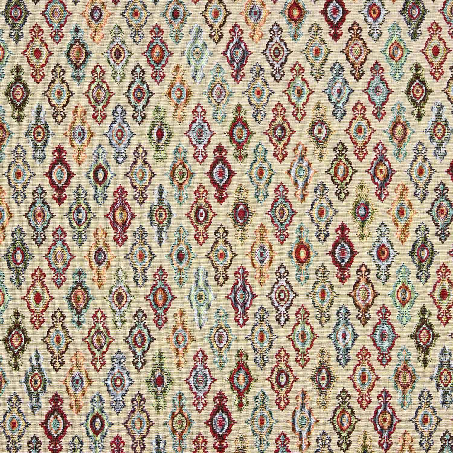 Gobelino Estampado Étnico Fundo Crudo - Ribes y Casals