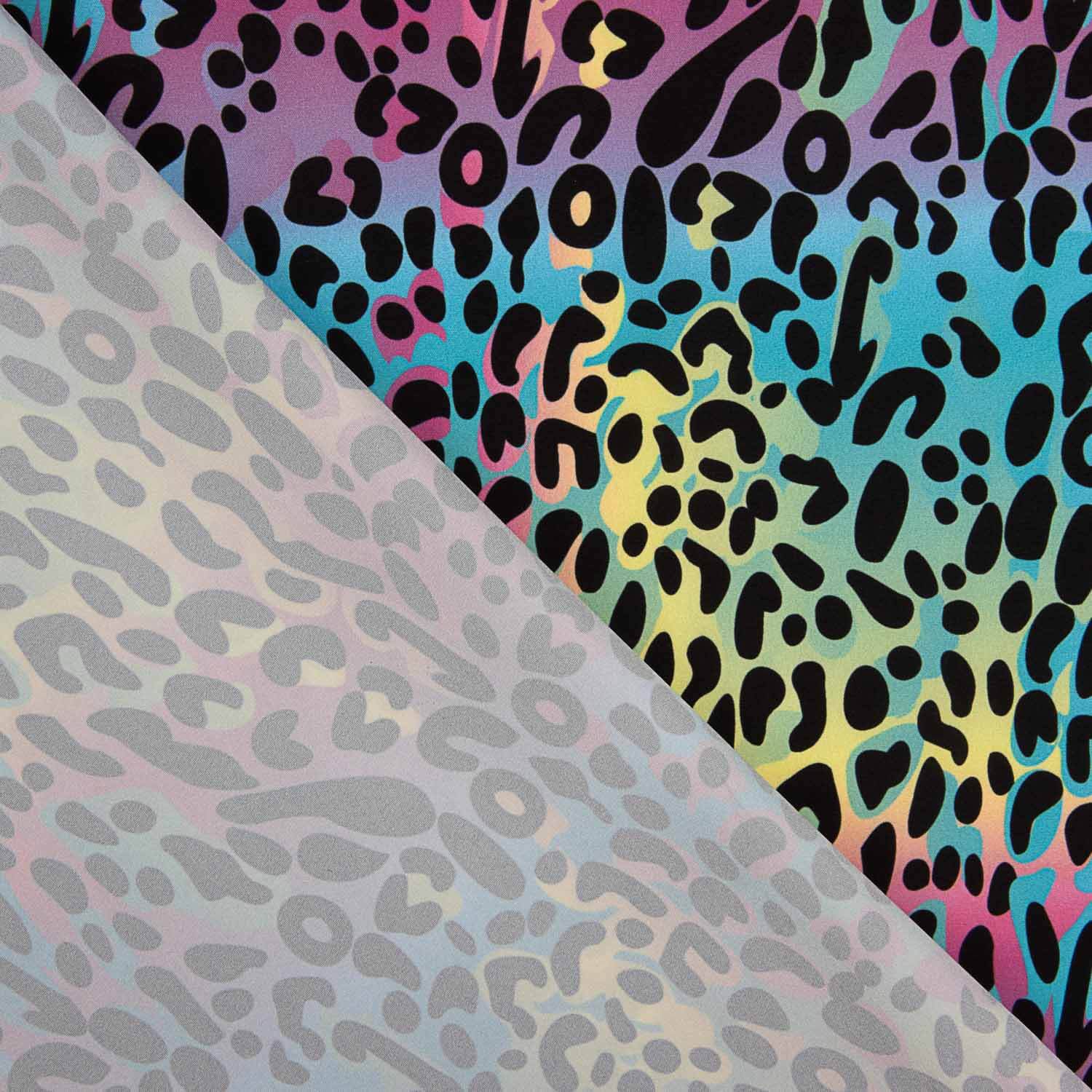 Fibra Técnica Sorona com Estampado Animal Print Neon - Ribes y Casals