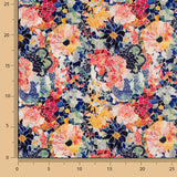 Fibra Técnica Sorona Estampado Mosaico Floral - Ribes y Casals