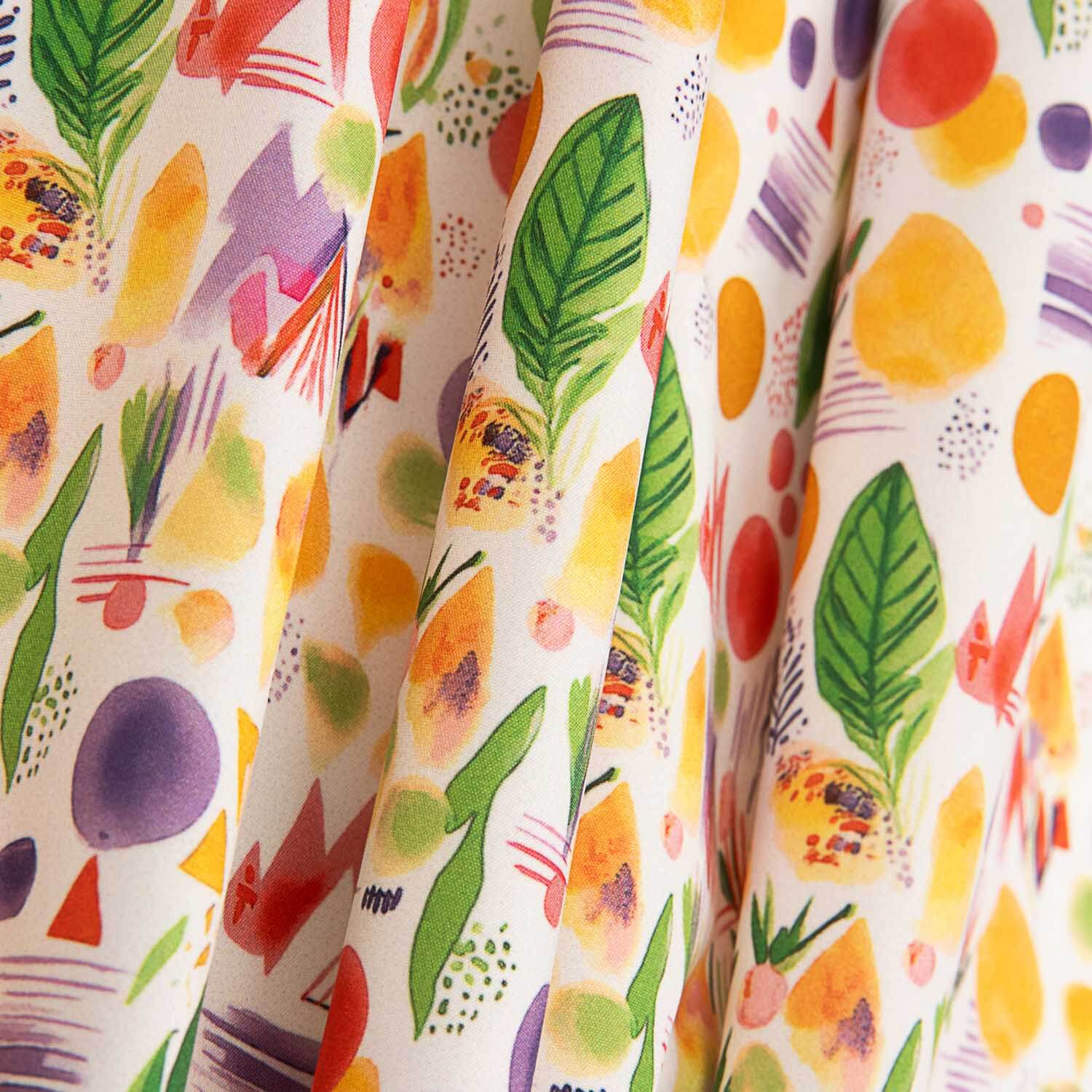 Fibra Técnica Sorona Estampado Abstrato Nature Color - Ribes y Casals