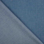 Denim de Algodão com Brilhantes Azuis - Ribes y Casals
