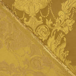 Jacquard Floral Clássico Dourado - Ribes y Casals