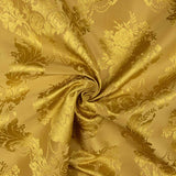 Jacquard Floral Clássico Dourado - Ribes y Casals