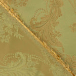Jacquard Floral Clássico Verde e Dourado - Ribes y Casals