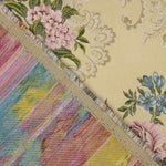 Jacquard Floral Romântico Bege - Ribes y Casals