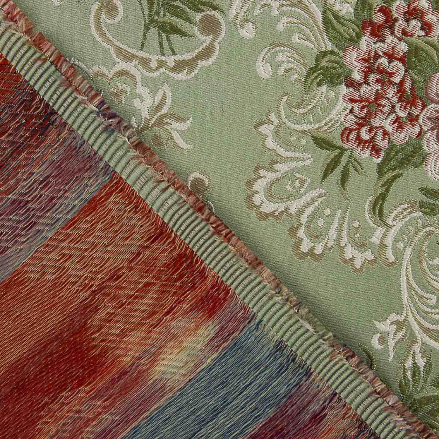 Jacquard Floral Romântico Verde - Ribes y Casals