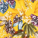Linho e Algodão com Estampado Tropical Exótico Samoa - Ribes y Casals