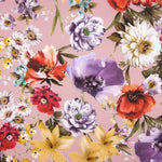 Linho e Algodão com Estampado Floral Romântico Versailles - Ribes y Casals