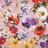 Linho e Algodão com Estampado Floral Romântico Versailles - Ribes y Casals