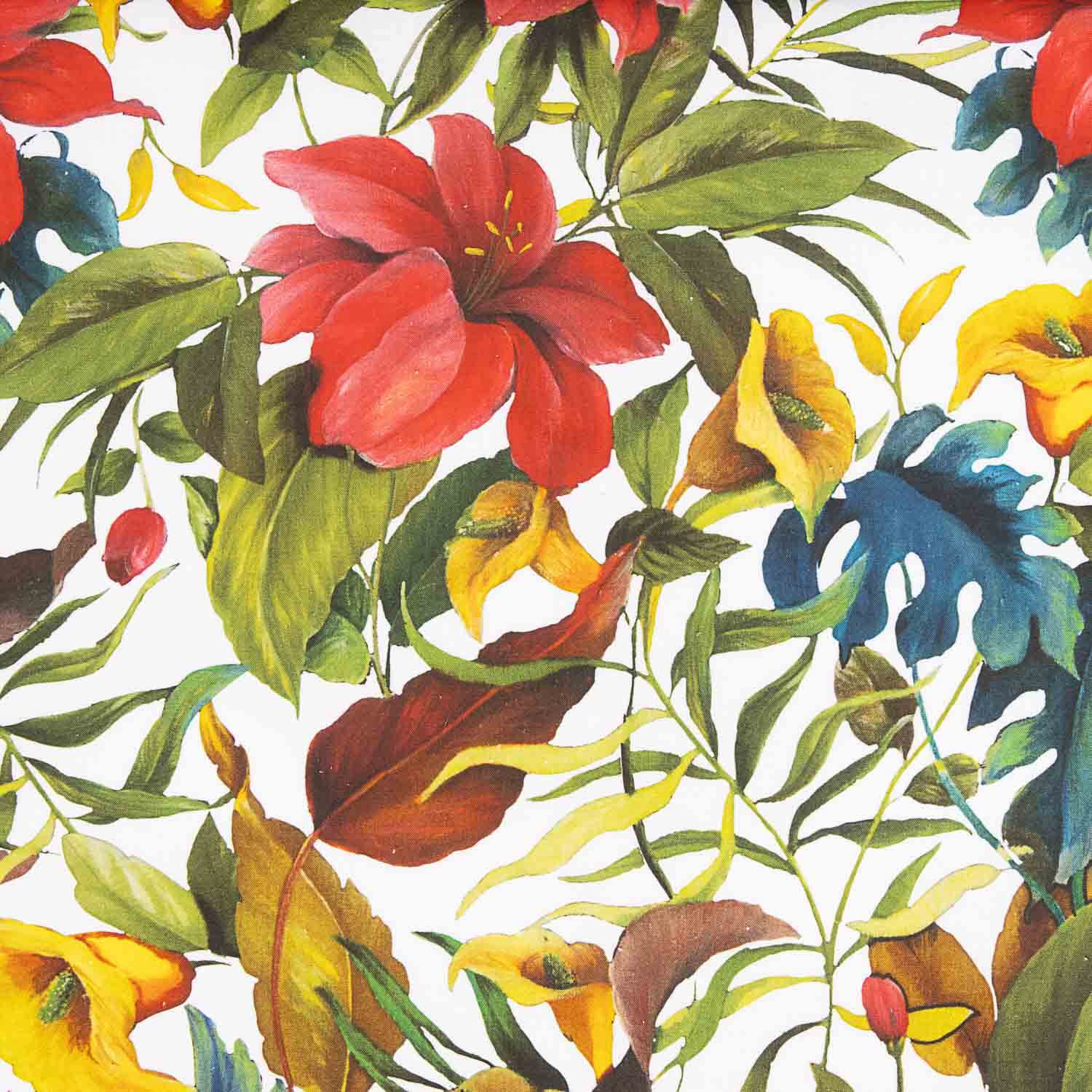 Tecido de linho, algodão, caxemira, étnico, bizantino, 145 cm – Ribes ...